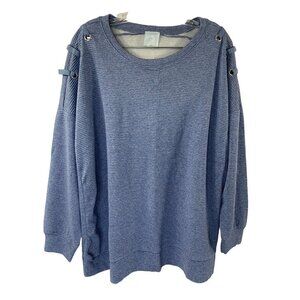 Dc Sunday Women's Blue Sweater